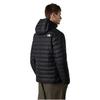 The North Face Klassische Daunenjacke mit Kapuze, Herrenjacke schwarz