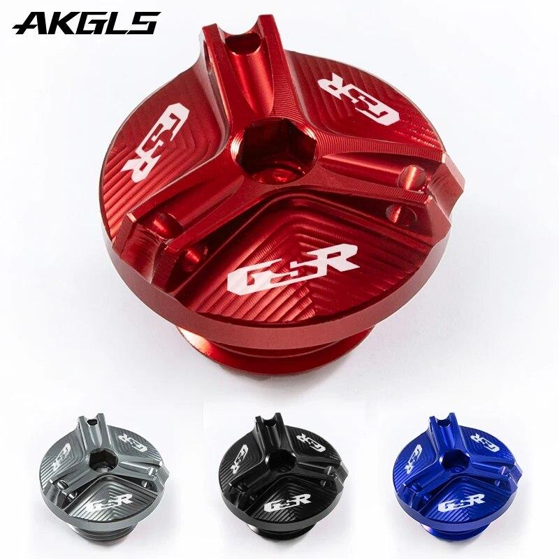 For Suzuki GSR400 GSR600 GSR750 GSR 400 GSR 600 GSR 750 Motorcycle Engine Oil Cap Bolt Fuel Cap Protection Accessories