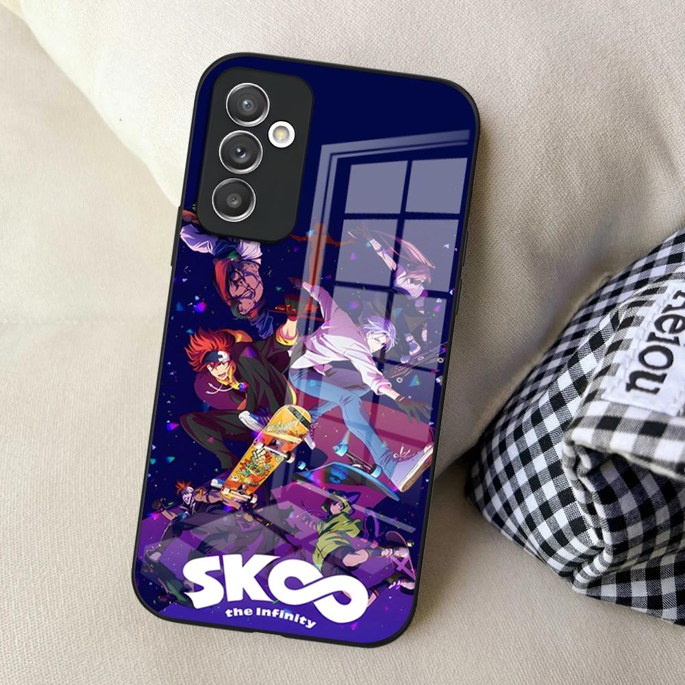 Anime Boy S-Sk8 The Infinity Phone Case For S25 Samsung S24 Ultra S23 Fe S22 Plus S20 S21 A16 A54 A34 A53 Glass Cover