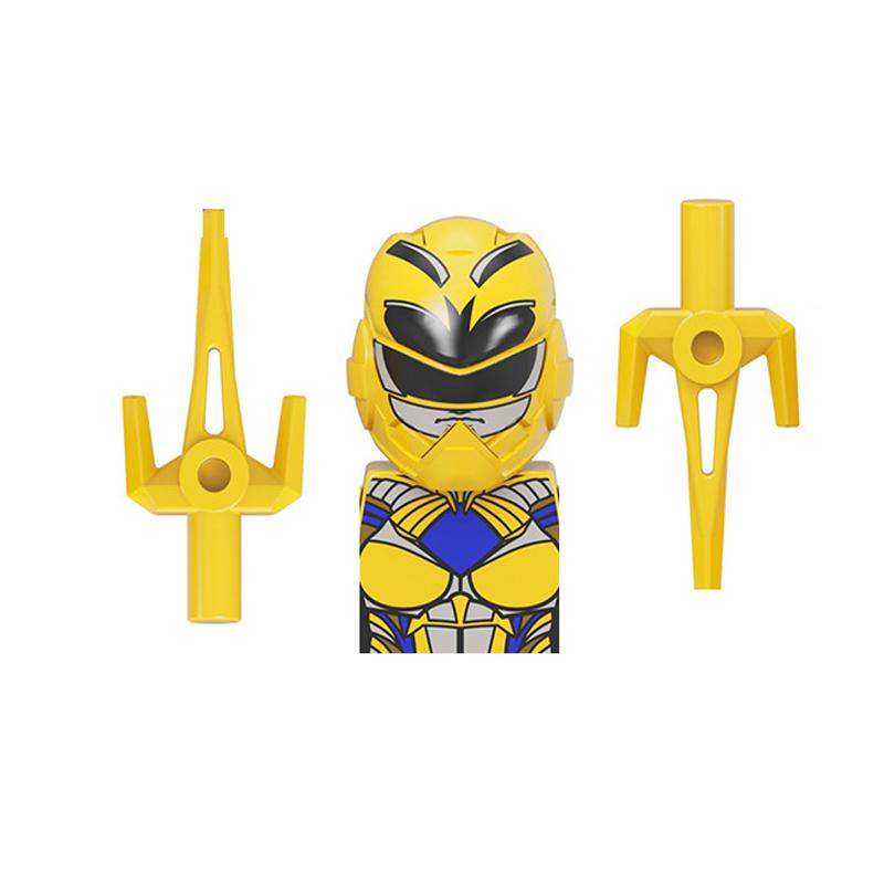 KF1570 KF6477 Mini Force Filmreihe Powered Soldiers Bausteine Krieger Ranger Zusammenbau Steine Actionfiguren Spielzeug Geschenke