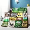 Long Distance Golf Customize Your Name Blanket Used For Chair Office Sofa Bed Camping Soft And Warm Giving Friends And Relatives Birthday Graduation