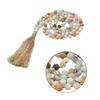 Meditation Necklace with 108 Prayer Beads Long Tassels Yoga Jewelry Mindfulness Necklace for Men or Women