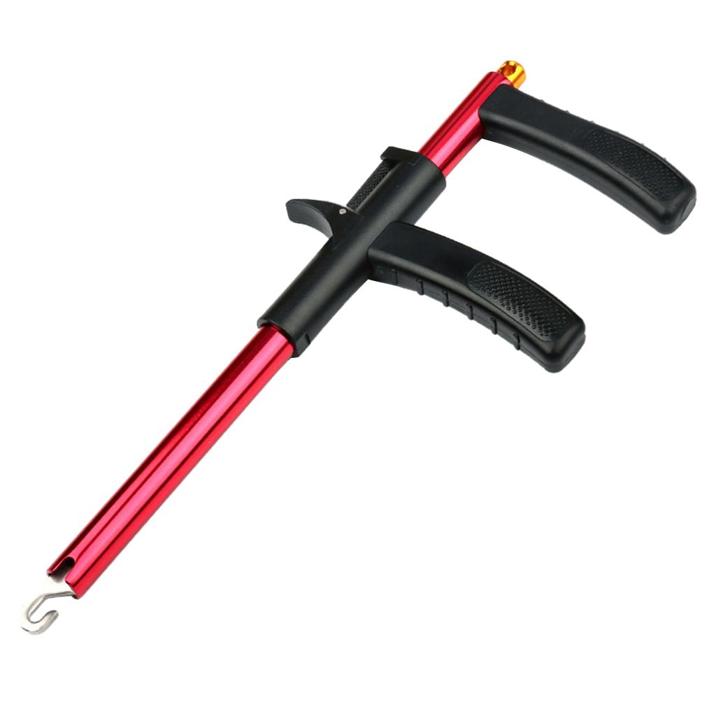 Fish Hook Remover Tool Extractor, Easy Squeeze Out Fishing Hook Separator Aluminum Fish Hook Removal Puller for Fishing