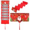Christmas Envelope Folding Santa Claus Christmas Money Card Holder Envelope Red Lucky Folding Banknote Card Navidad Gift Cards