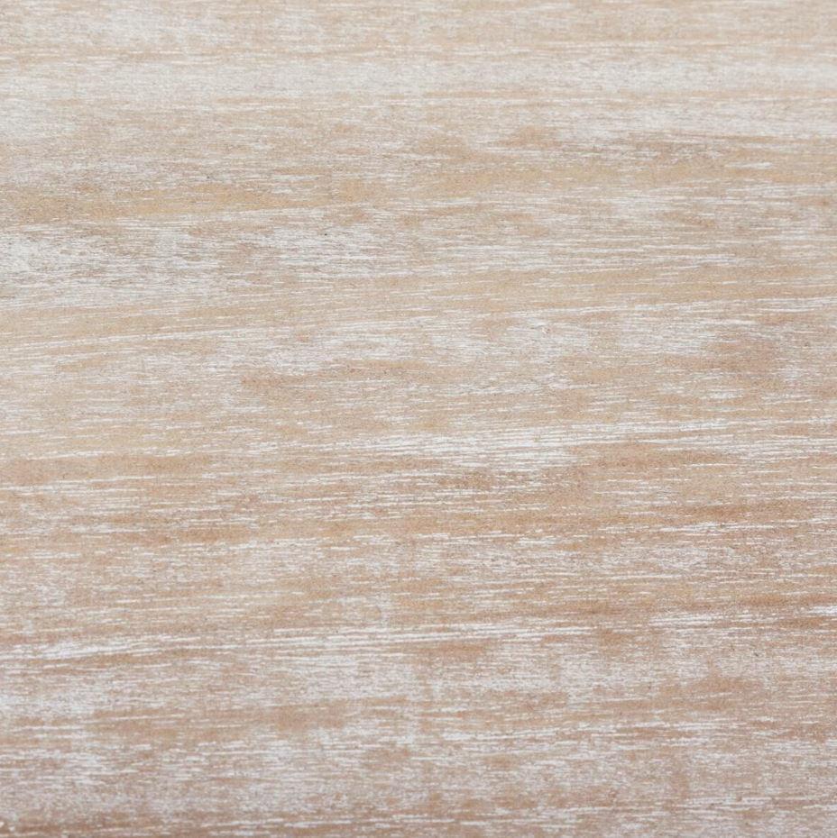 Tavolo bianco Chrysa con un cassetto classico