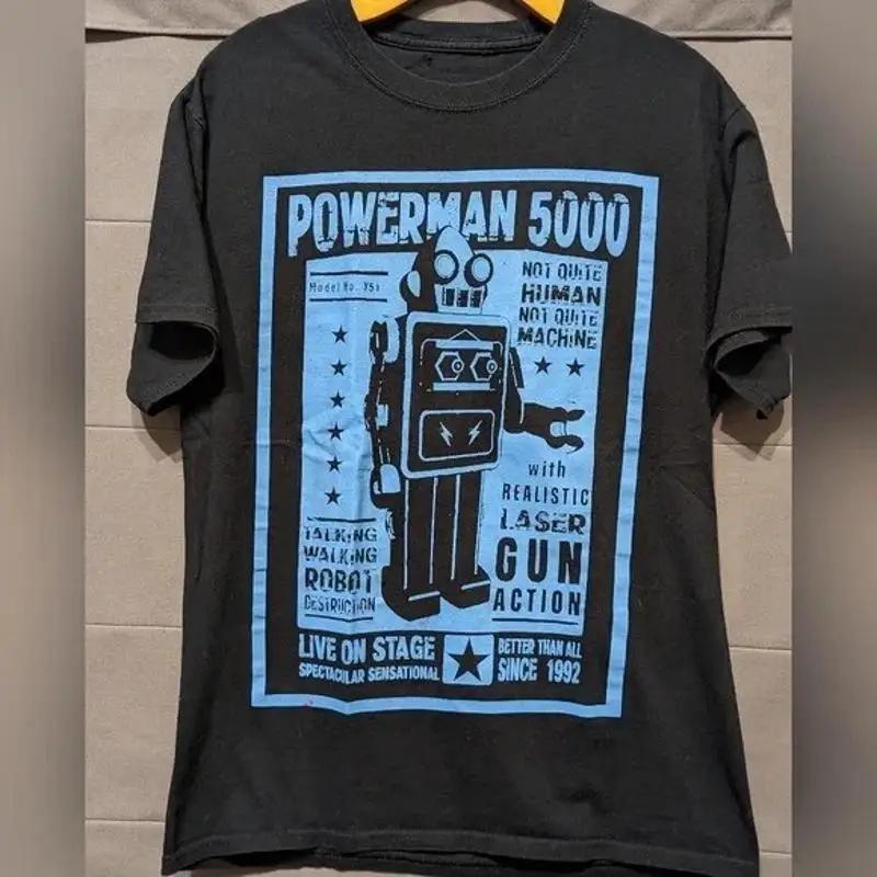 Powerma N 500 Tour T Shirt Black All Size New