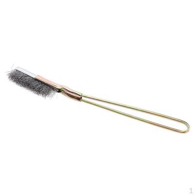 Handle Stainless Steel/Brass/Nylon Wire Brush Rust & Weld Cleaning