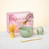 Matcha Whisk Set, Ceramic Bowl Matcha Kit & Handcrafted Bamboo Chasen, Complete 1/1 Pcs Matcha Set for Valentine's Day Gifts