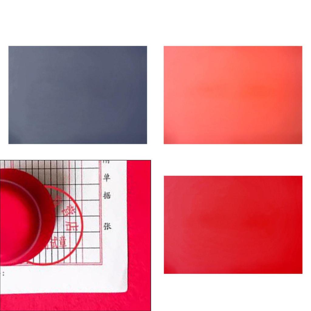 Rubber Stamp Sheet A4 Size DIY Engraving Supplies Engraving Mat Easy Cutting