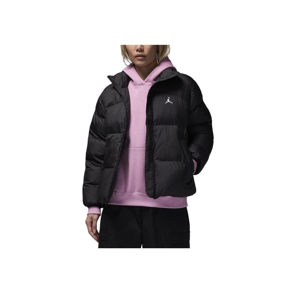 Jordan Comfortable Stylish Minimalist Casual Cotton Jacket Women Jackets Black White FZ4528-010