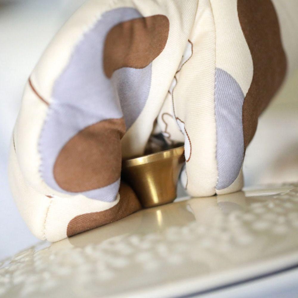 Heat Resistant Microwave Mitt Anti-scalding Kitchen Gloves BBQ Gloves Cat Paws Oven Mitts  Dish