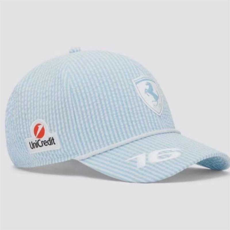 Charles Leclerc 16 F1 Ferrari Racing Hat Baseball Caps Sun Hats Embroidered Hats For Ferrari F430 Stradale 458 488 599 612 F12