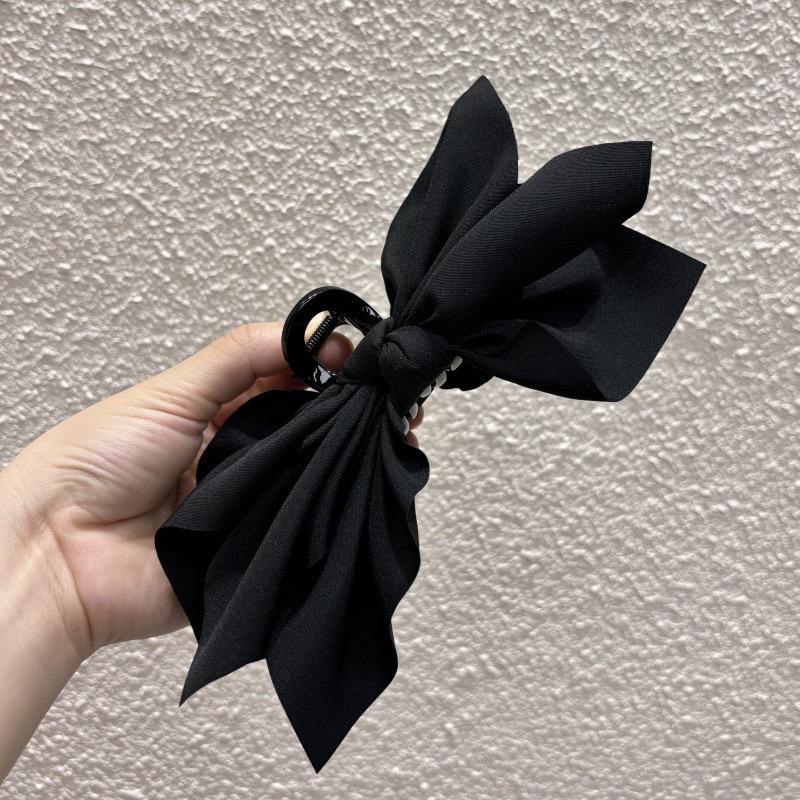 

Bohemian Style Bow Hair Claw Cashew Paisley Shark Clip Large Size Hair Clips Boho Vacation Headwear Women Hair Accessories