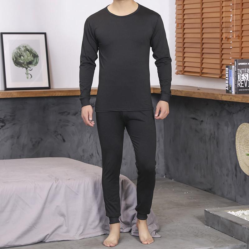 Thermal Autumn Clothing Set for Boys: Solid Color Velvet-Lined Trousers and Long-Sleeve Shirt for Teenagers – Cold-Resistant and Trendy