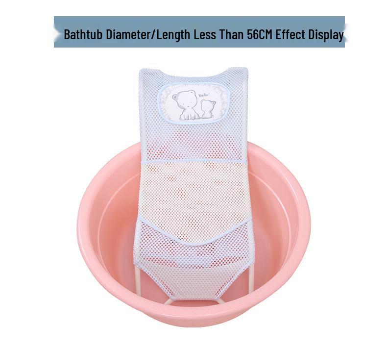 Universal Baby Bathtub Mesh Support: Newborn Bath Net for Sitting & Lying