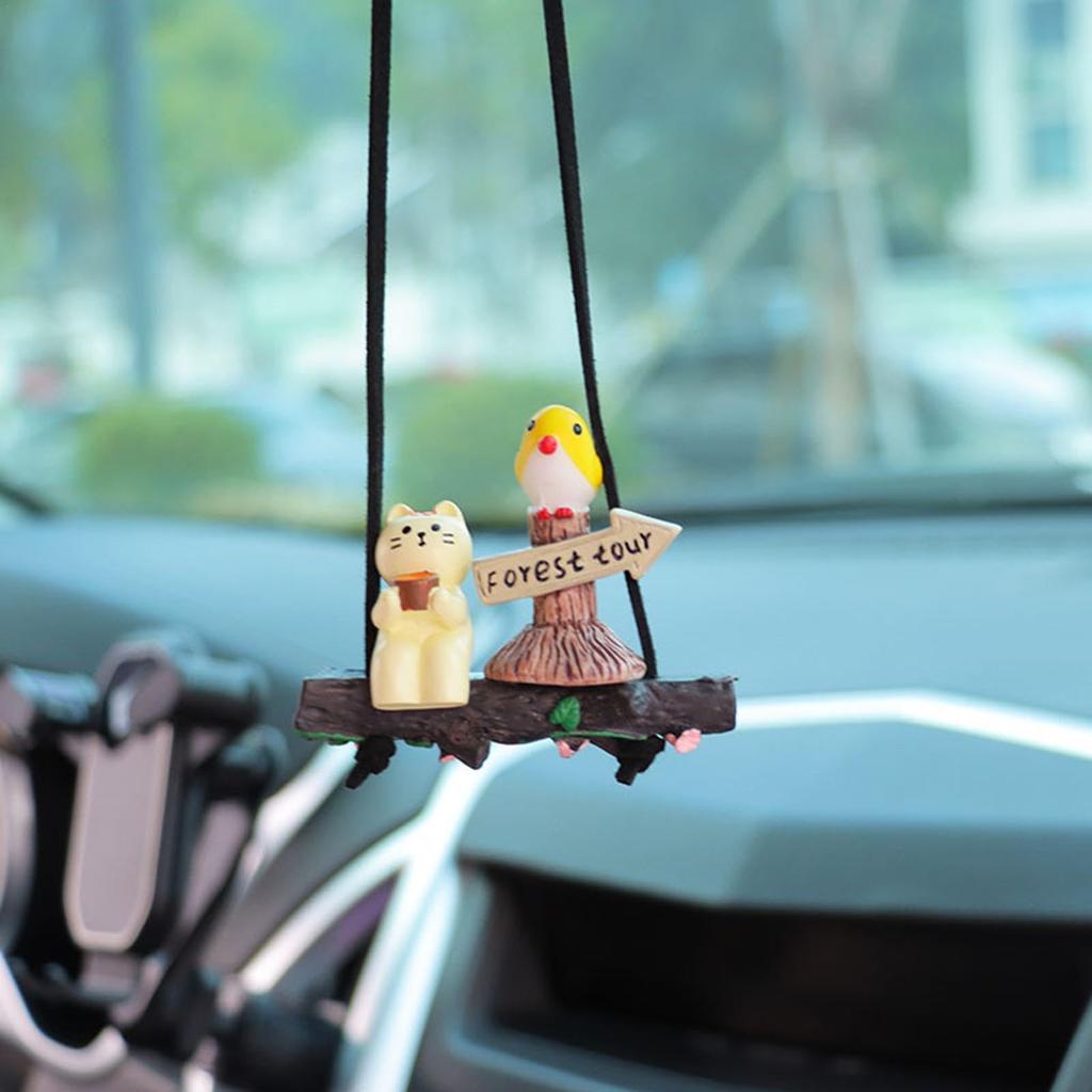Cute Cat Car Decoration, Cute Cat Cartoon Design Car Decoration - Cat Car Ornament