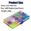 330-Piece Soft Lure Set with Iseama Hooks in 15-Grid Box