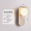 Cream wind LED  Wall Lamp Bedroom Bedside lamp Background Outdoor Stone Kitchen Restaurant Corridor Sconce Lighting Indoor Decor