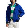 Polo Ralph Lauren FW23 Zip-Up Hooded Logo Embroidered Printed Long Sleeve Jacket Men jackets Blue 710923262-001