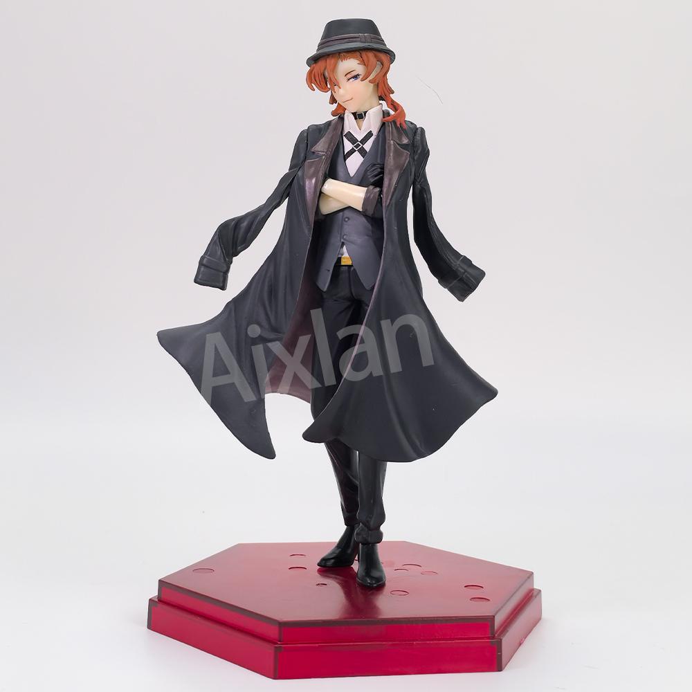 18см Фігурка Bungo Stray Dogs Накахара Чуя Дазай Осаму ПВХ Фігурка Дії Колекційна Модель Іграшки Подарунок Дитині Прикраси Лялька Іграшка