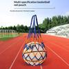 Football Net Bag Nylon Bold Storage Single Ball Carry Portable Equipment Outdoor Sports Soccer Basketball Volleyball