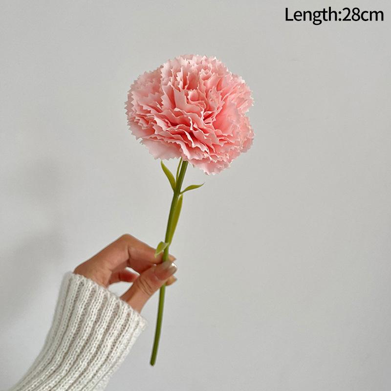 

Artificial Carnation Flower Mother s Day Gift Diy Carnation Bouquet Vase Arrangement Decoration Mother s Day Bouquet Home Decor золотой