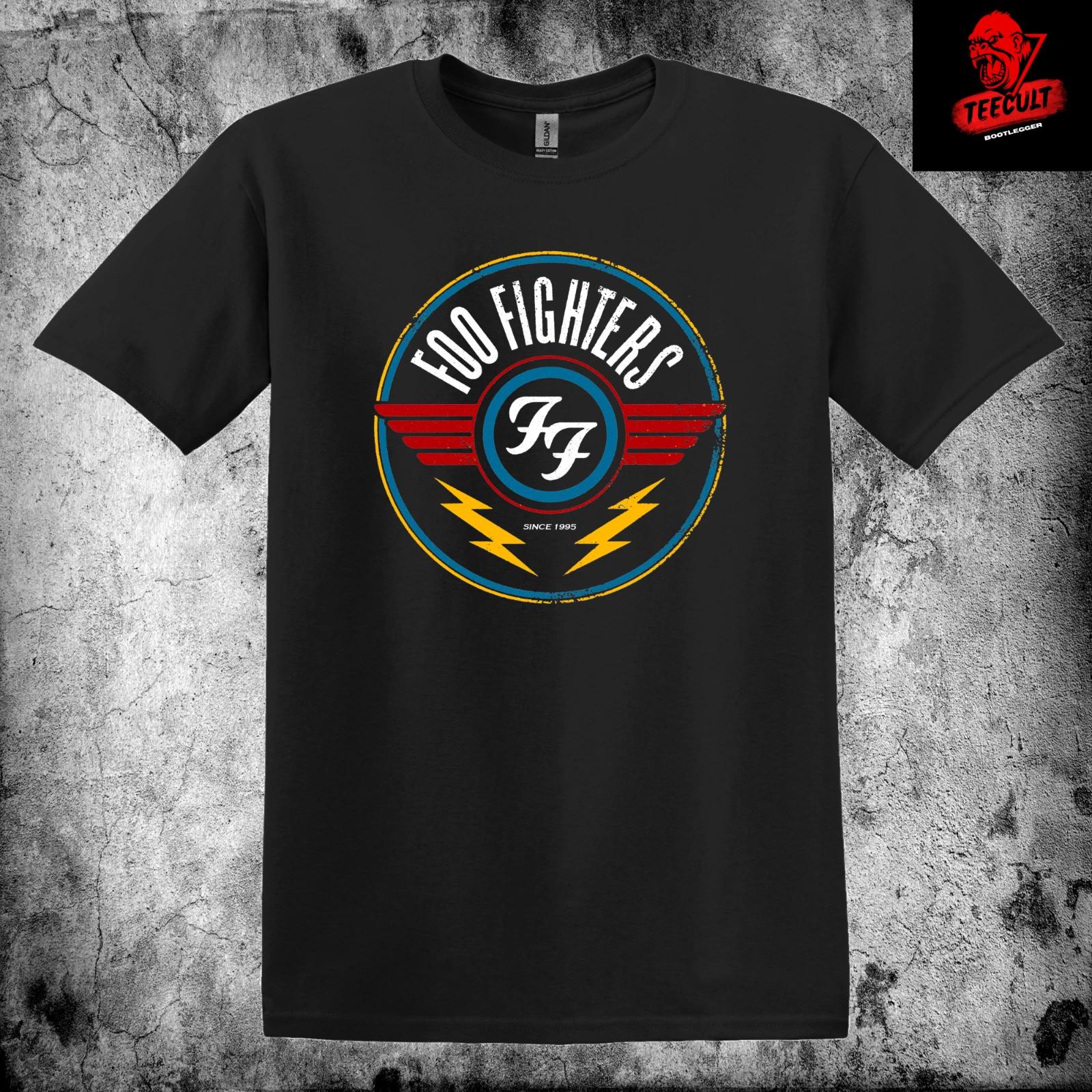 Men s and Women s T-shirts Foo Fighters Alternative Rock Tee Unisex Heavy Cotton XXXL