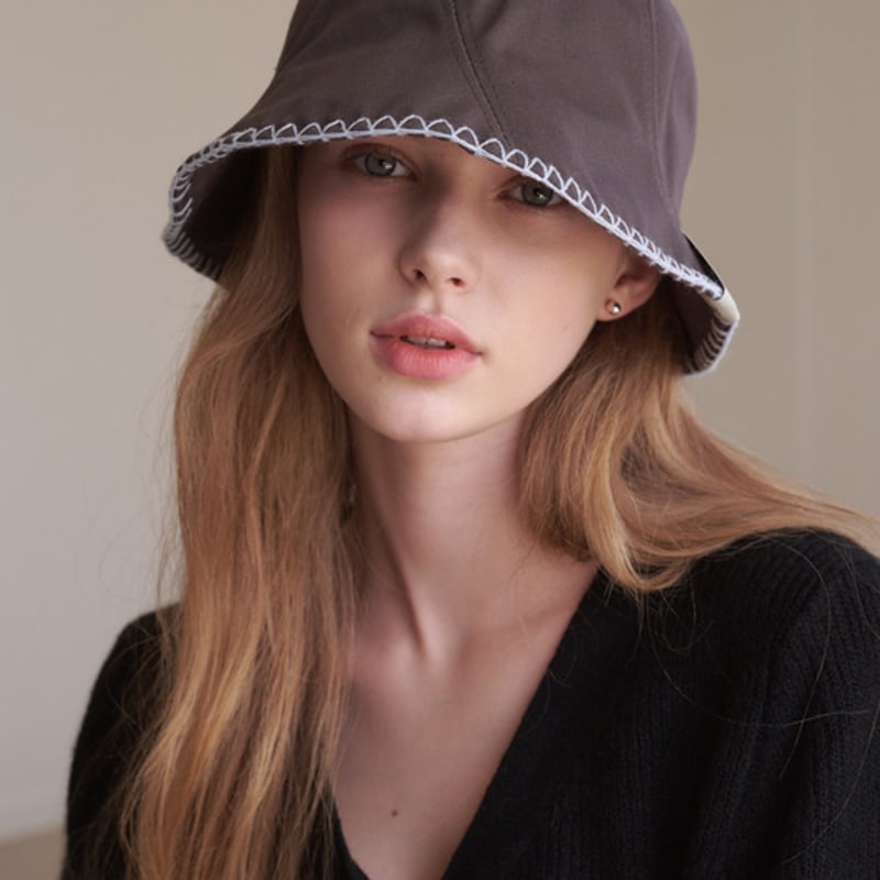 ALLINCOMPLETE Z Stitch Windmill Bucket Hat (4 Colors)