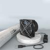 USB Powered Solder Smoke Absorber ESD Fume Extractor Fan Pipe Duct Exhuast Fan with 1/3/6M Pipe Tub Ventilation Fan