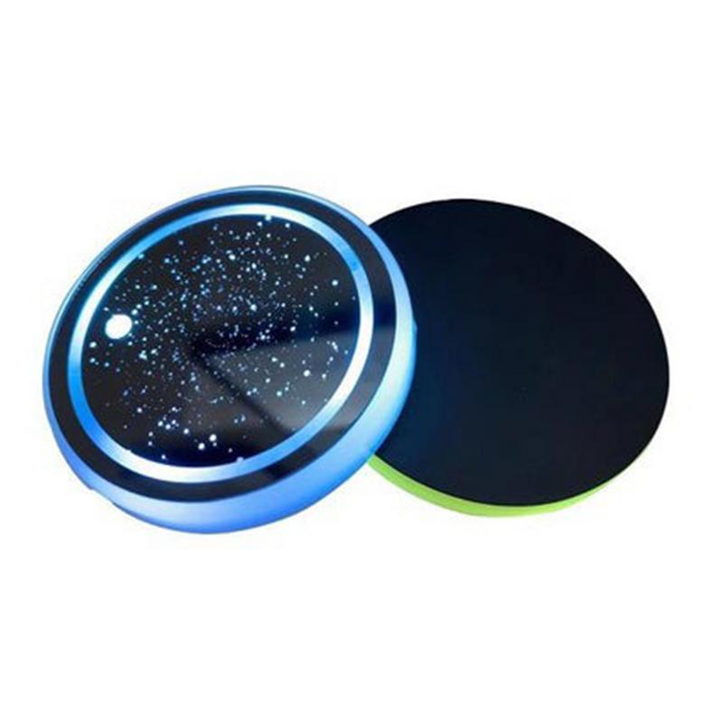 Suporturi auto luminoase cu 7 culori schimbătoare, reîncărcabile, strălucitoare, suport pentru pahar LED, lumină ambientală interioară, accesorii auto, suport pentru pahar impermeabil