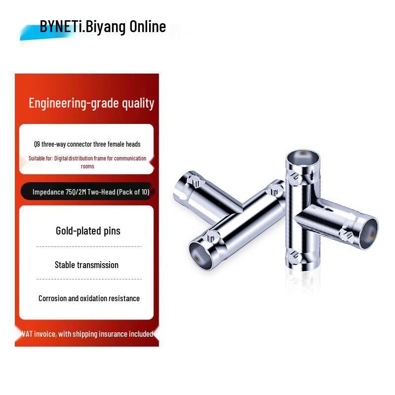 BYNET E1 75 Ohm Coaxial DDF Connectors & Adapters