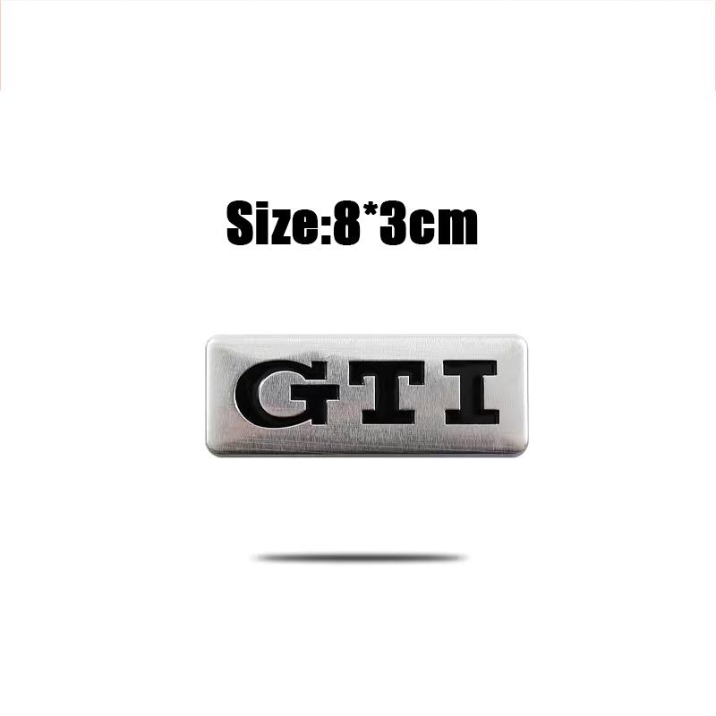 2025 Heißes Auto Aluminiumlegierung Aufkleber Emblem Für Volkswagen VW R-line R GTI Polo Golf MK8 Touareg Passat Magotan Tiguan Käfer B