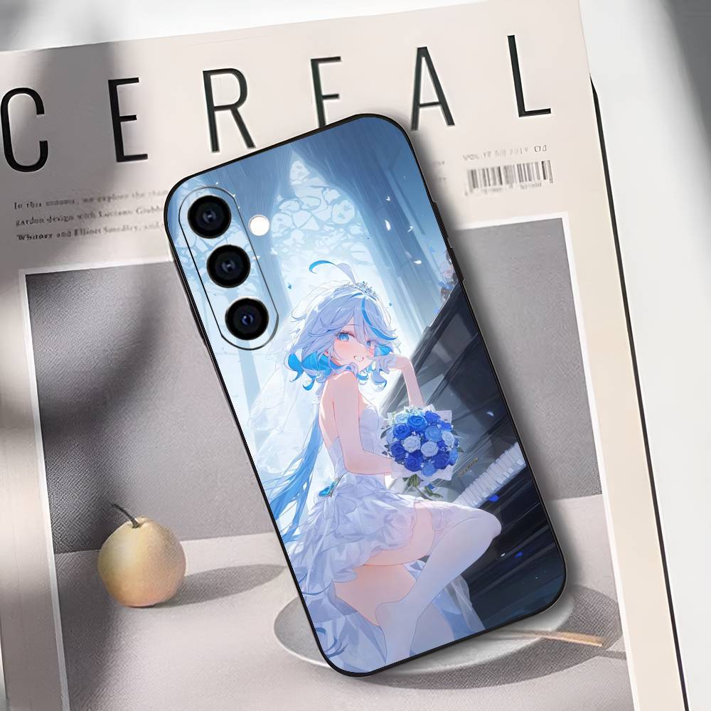 F-Furina G-Genshin I-Impact Phone Case Silicone Soft For Samsung Galaxy A73,A72,A71,A70,A53,A52,A51