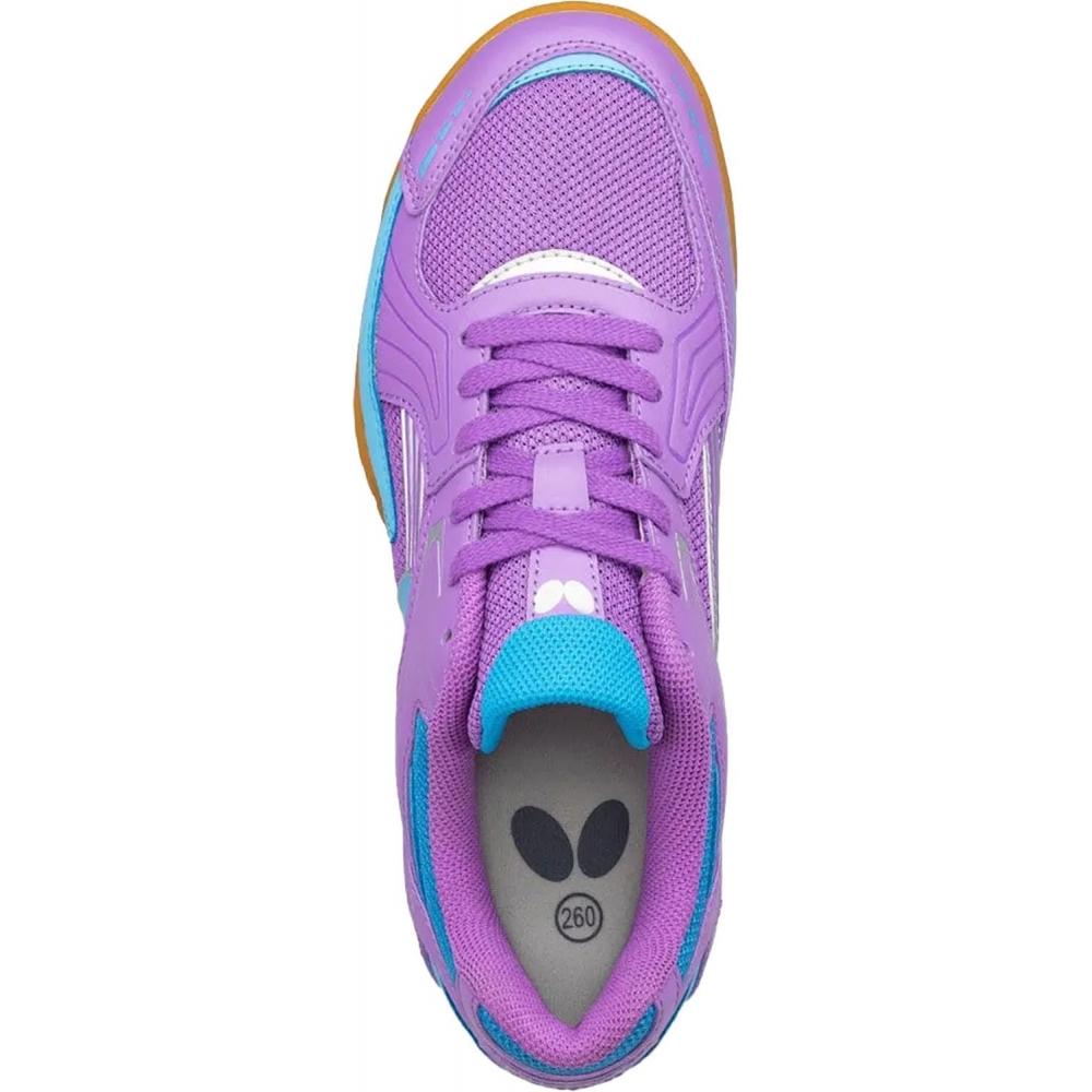 Butterfly No Butterfly Table Tennis Shoes Resoline Race 24.5 Cm Purple