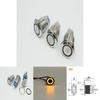 19mm Wasserdicht 12V Auto Armaturenbrett Metall Momentan Motor Drucktaster Schalter LED