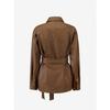 Cc Collect Belted Faux Leather Jacket C263psf154