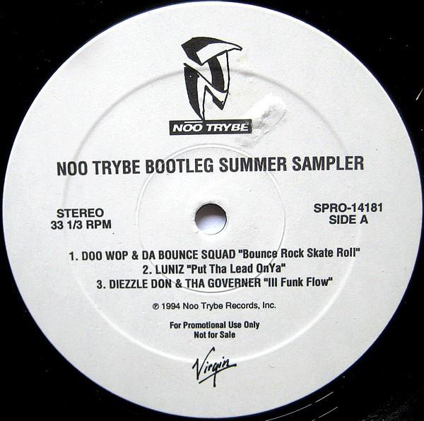 12inch Record VARIOUS  Noo Trybe Bootleg Summer Sampler SPRO14181 Noo Trybe Recor 1994 US Rap  HipHopRB Used