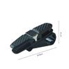 Brillenetui fürs Auto, Universal-Brillenhalter für die Sonnenblende im Auto, Sonnenbrillenclip, Kartenhalter, Tickethalter, Auto-Innenausstattung