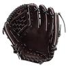 ZETT Neo Status E1 Type Soft Baseball Glove for Second and Brown x Size 4 Shortstop, Right-Handed Throw, Black, (BRG312630)