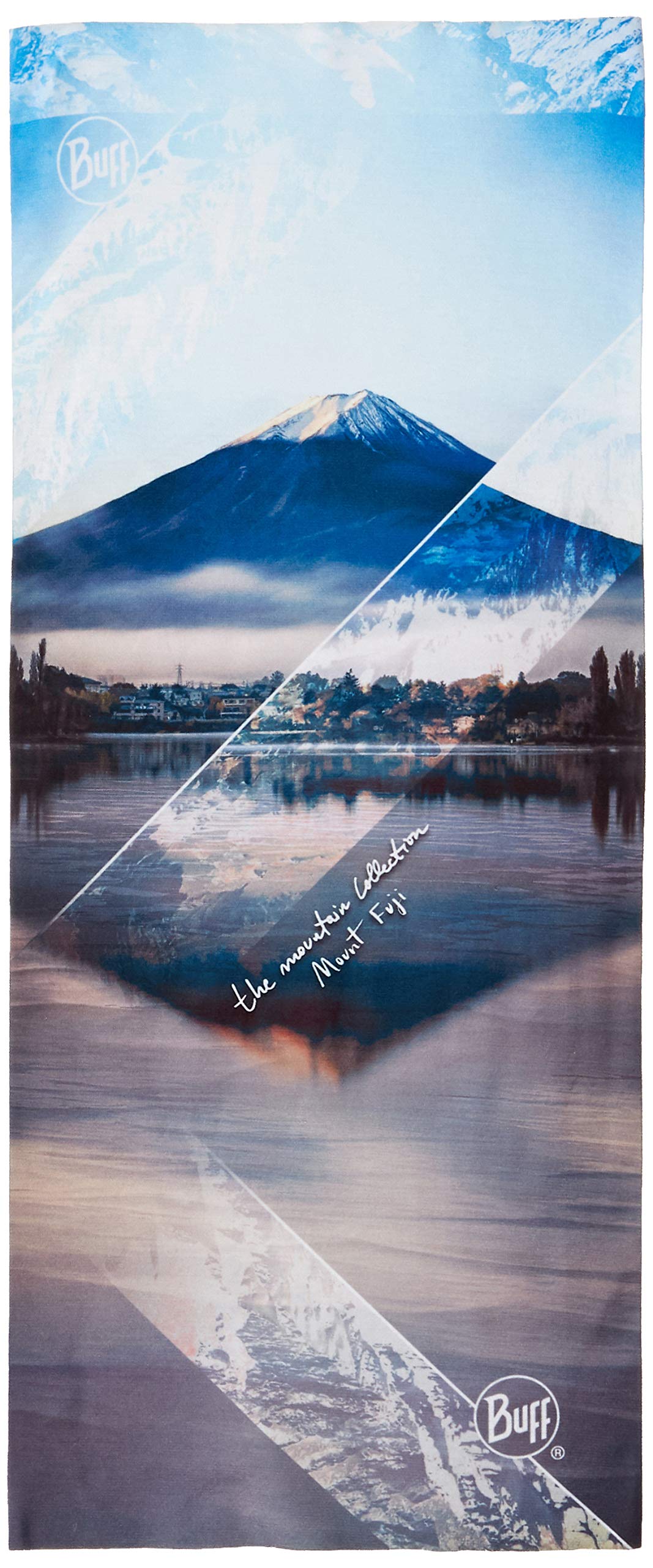 

Многофункциональная бандана-шарф Buff ORIGINAL JP Эксклюзив для Японии Защита от УФ и более 10 способов защиты FUJI, Эластичная, Дышащая, Быстросохнущая,