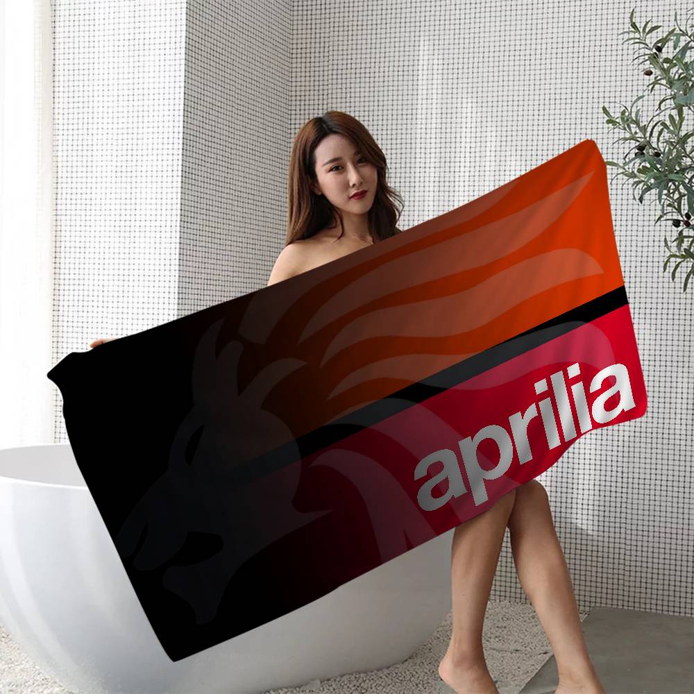 

Popular Motorcycle A-Aprilias Logo Microfiber Printed Beach Towel Mountain Climbing Yoga Beach Swimming Running Absorbent Towel W30*H60(CM)