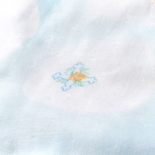 10mois  Dimoi  Naomi Ito Unryu Cotton Gauze One Touch Sheet  Patterned  18231022