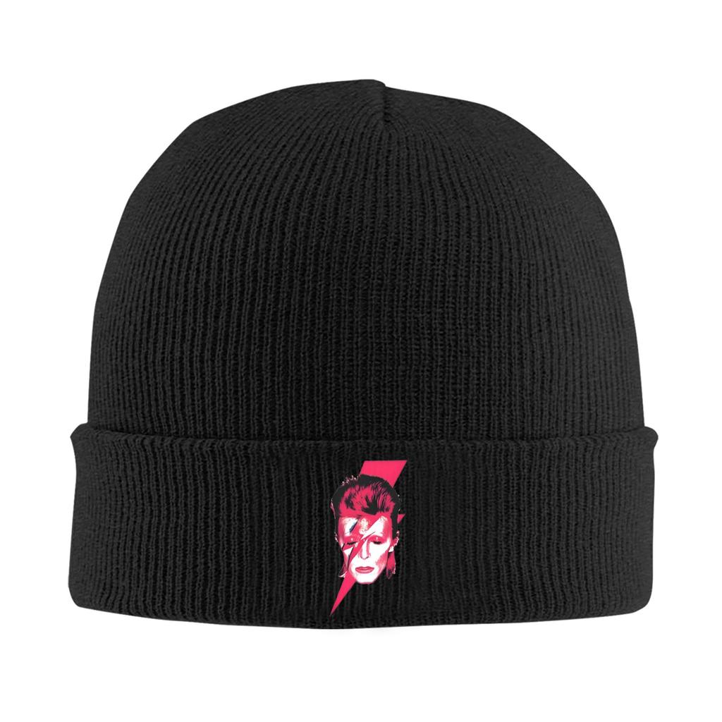 Blackstar Rock Tarot Hats Autumn Winter Beanies Fashion Davids Bowies Cap Female Male Acrylic Skullcap