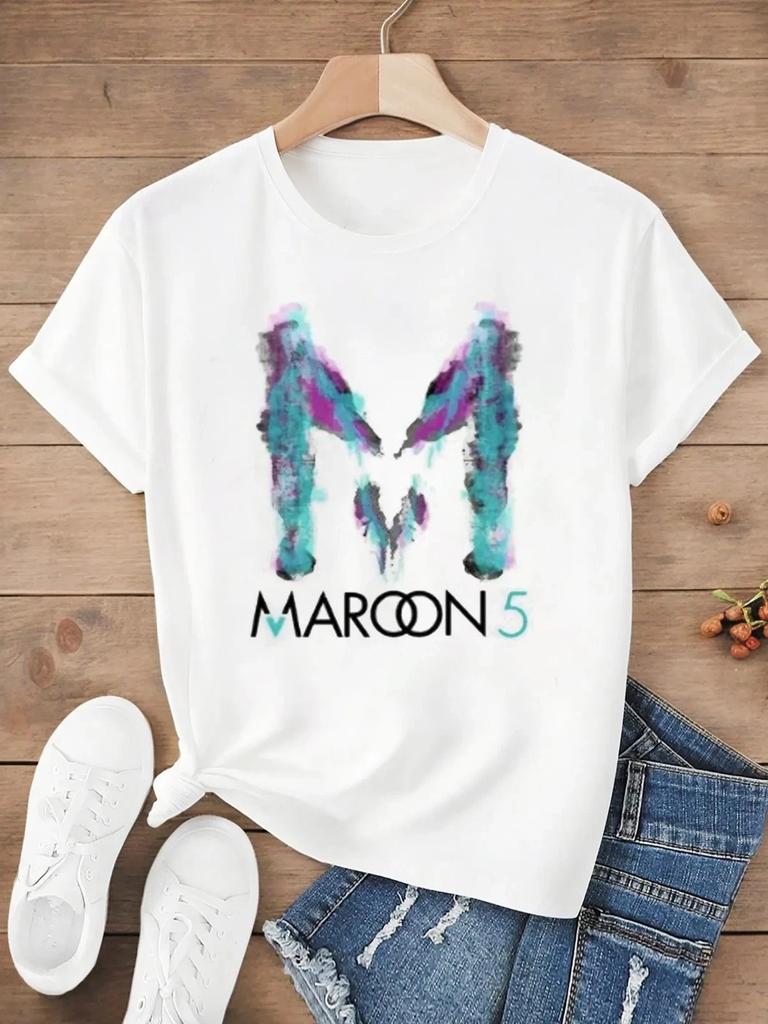 Maroon 5 Love Is Like Tour 2026 Concert Fan Gifts Unisex T-Shirt Full Size S-3XL