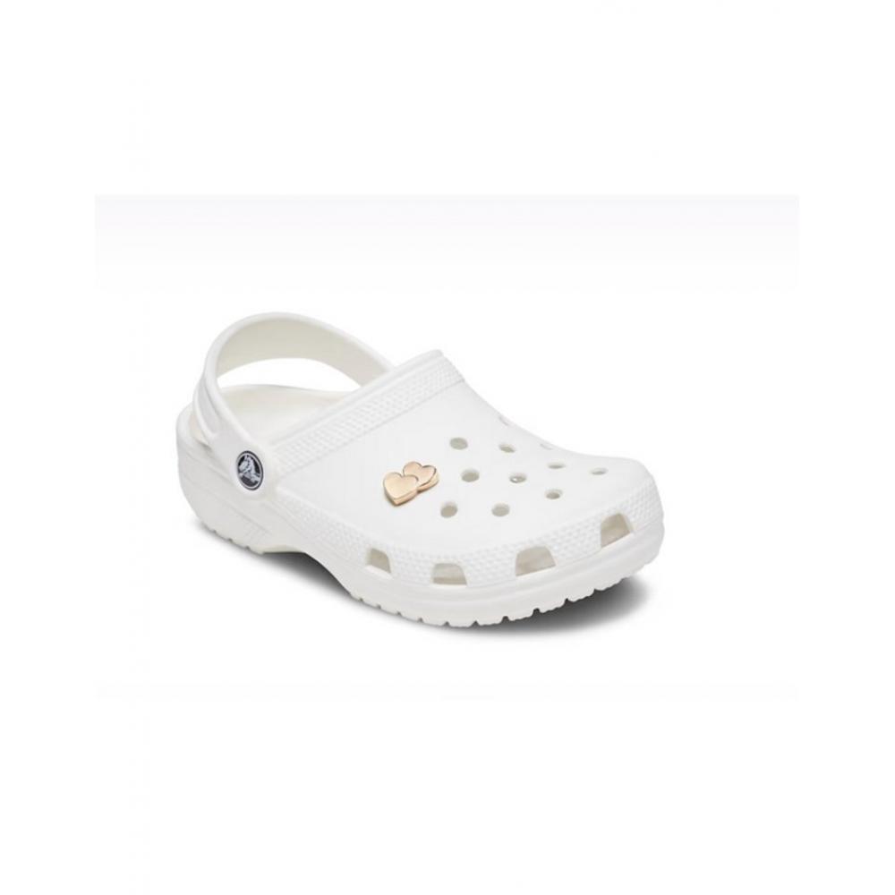 Crocs Gold Heart Zibbitz Charm 10009601