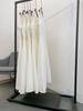 Sleeveless High-Waist White Dress: Elegant French Style for Spring & Summer