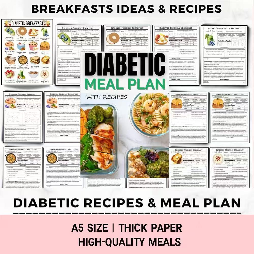 Global Meal Plan & Tracking Notebook for Diabetics
