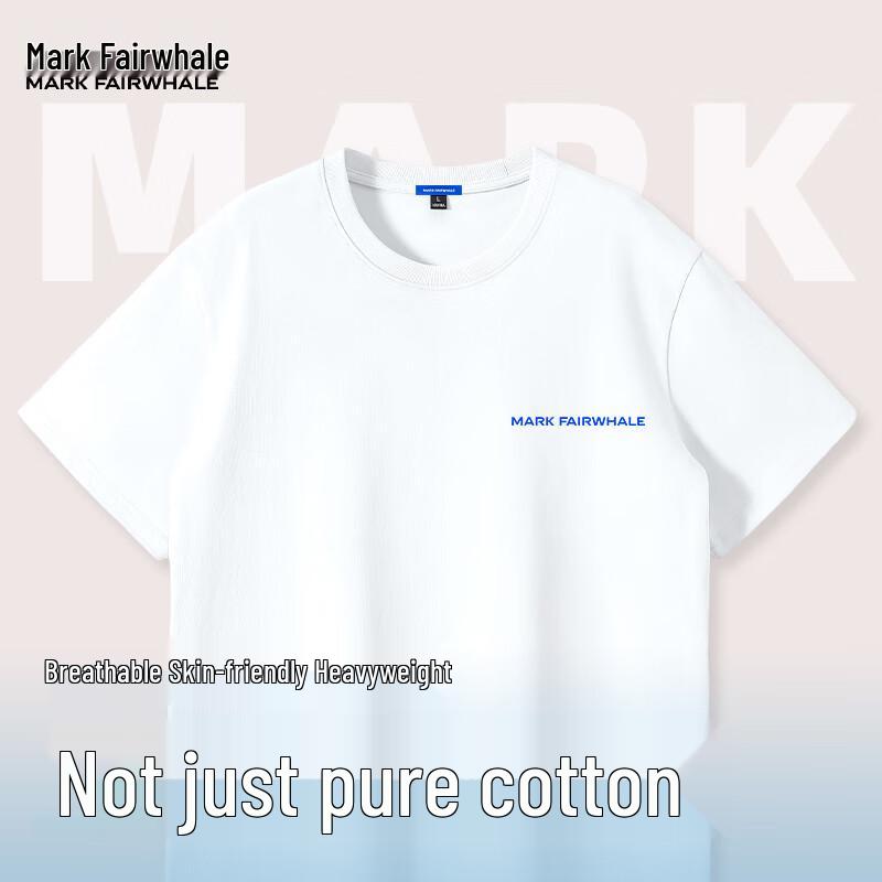 Mark Fairwhale Letter Print Short Sleeve T-Shirt L