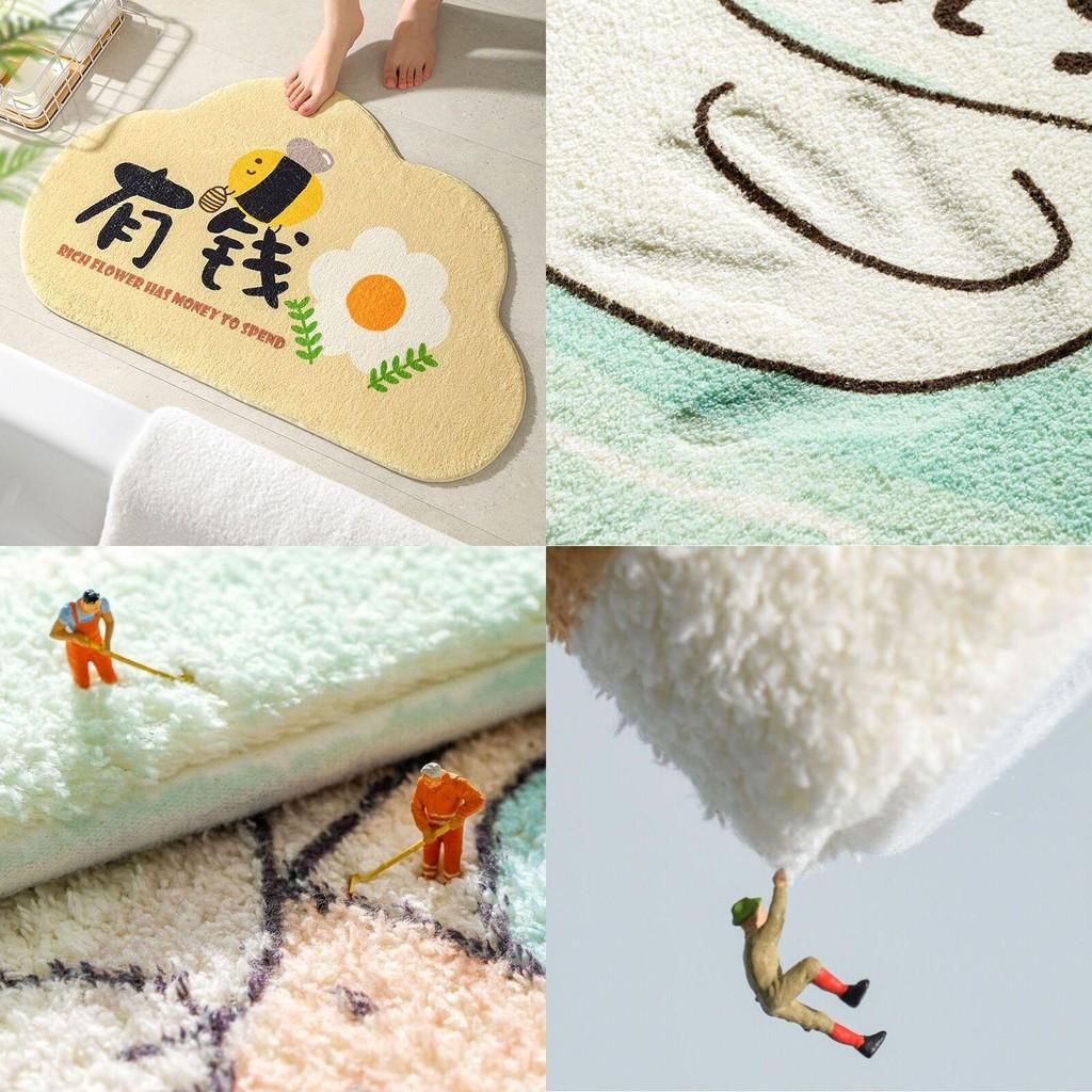 Weiche und bequeme Badezimmer-Bodenmatte mit überlegener Wasseraufnahme