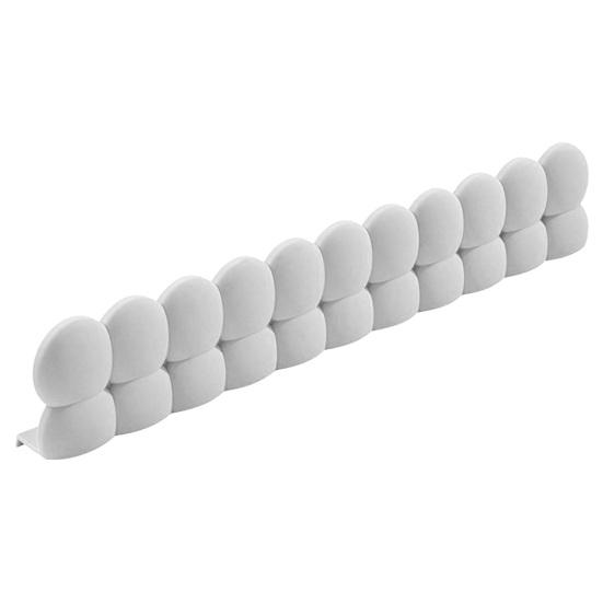 Silicone Sink Splash Guard Non-slip Water Splash Protector Reusable Kitchen Sink Countertop Edge Anti-Splash серый
